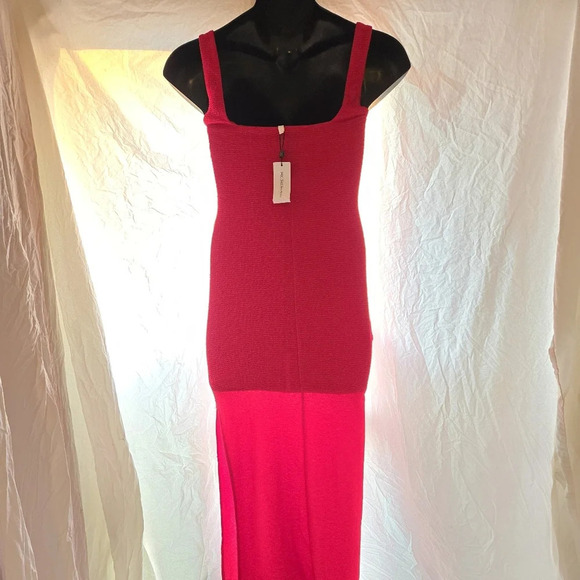 Red Grunge Ripped Stocking Dress NWT - Picture 10 of 11